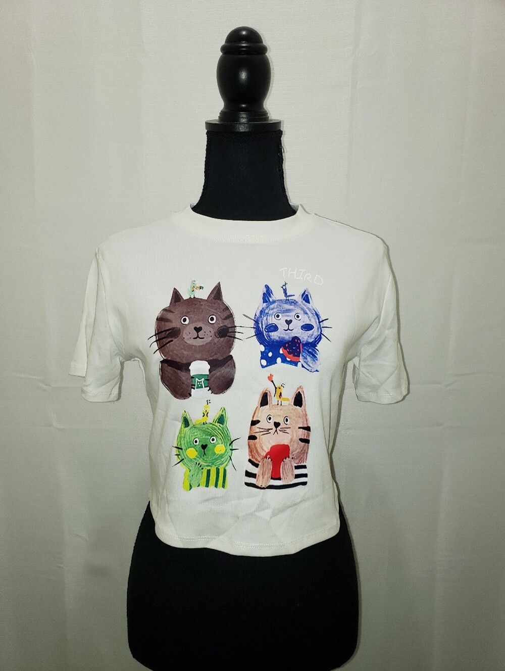 Cat Crop Top